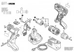 Bosch 3 601 JA7 500 Gsb 12-2 Cordl Perc Screwdr 12 V / Eu Spare Parts